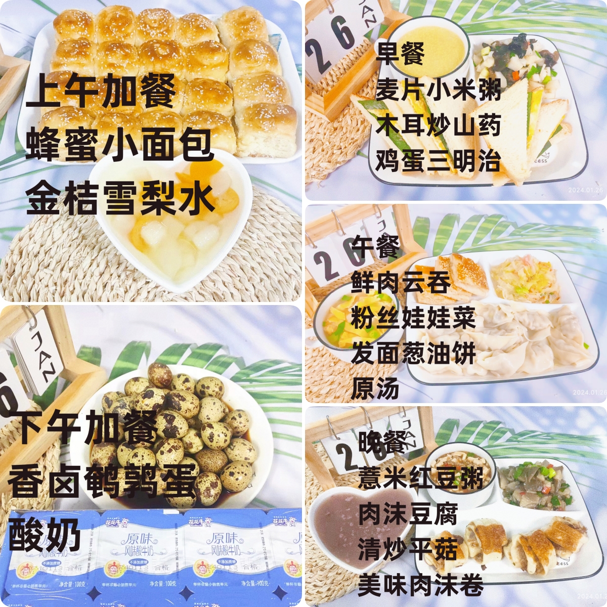 每日餐饮2024.1.26