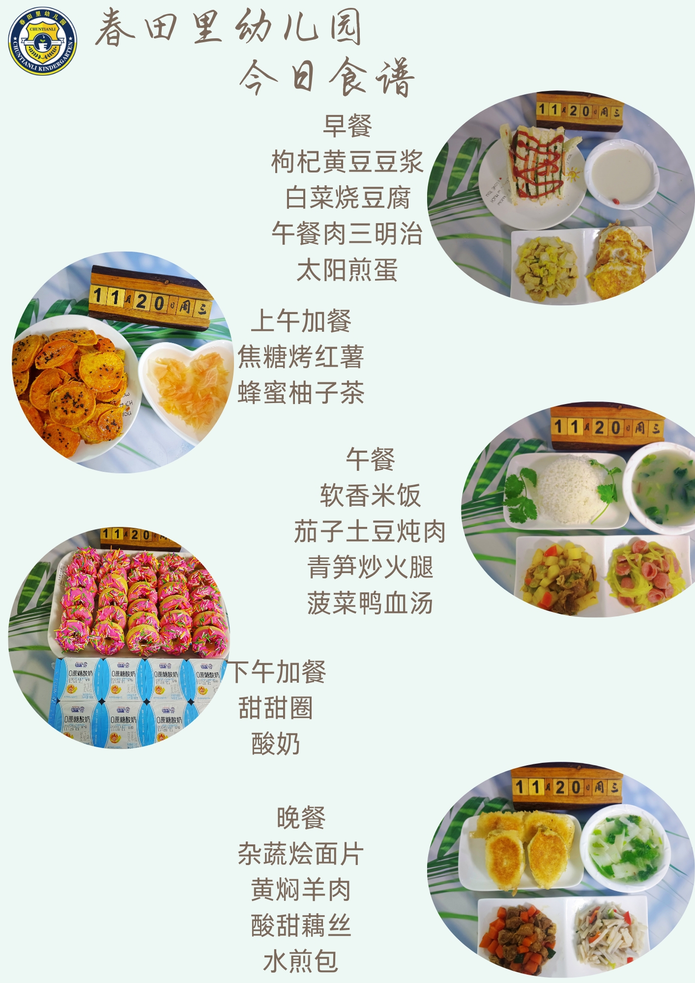 每日餐饮2024.11.20